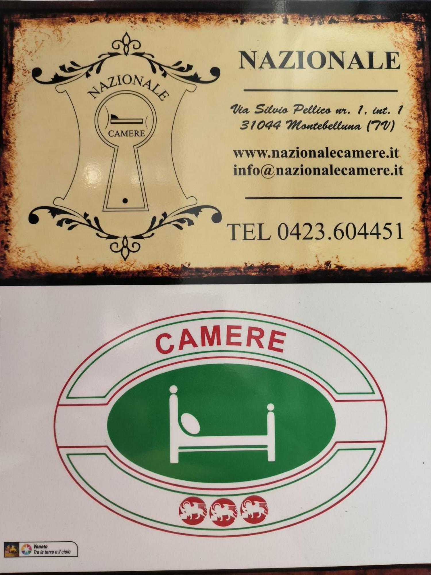 Nazionale Camere Montebelluna Eksteriør bilde